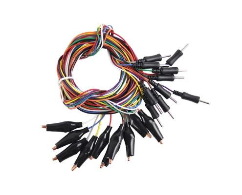 Pin type brain electrode wire harness