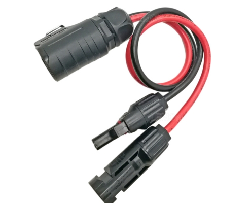 LP-20 Aviation Plug to MC4 wiring harness