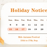 Mid-Autumn Festival Holiday Notice