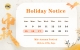 Mid-Autumn Festival Holiday Notice