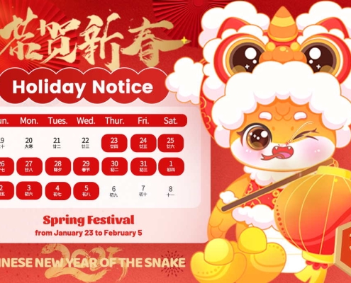 Spring Festival Holiday Notice