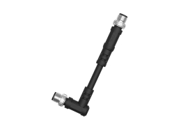 M8 Cable Harness – Straight Male to R-A Male Connectors Assy
