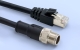 M12 to RJ45 wiring harness