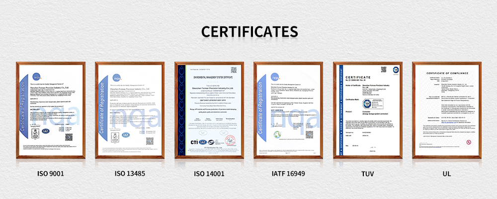 CERTIFICATES CERTIFICATES