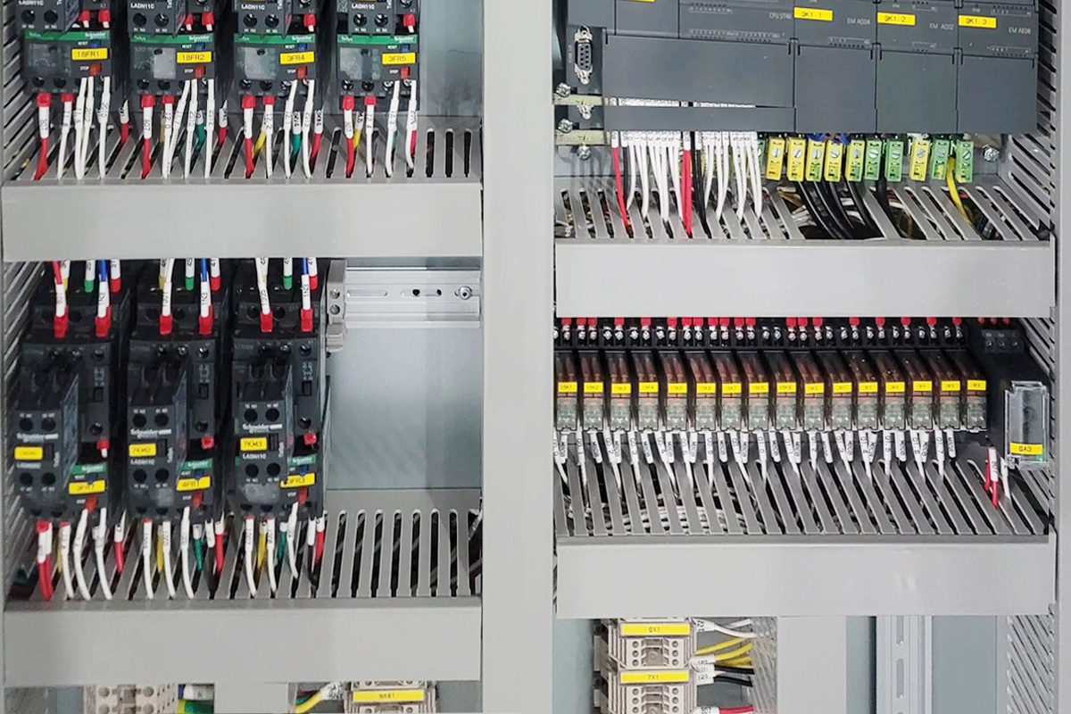 control signal wire harness for sensors and switching devices