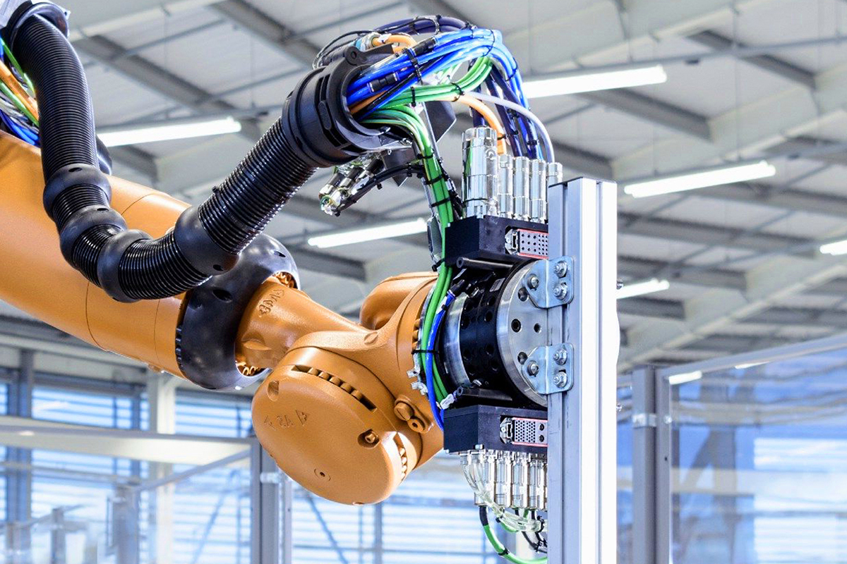 end effector wiring harness