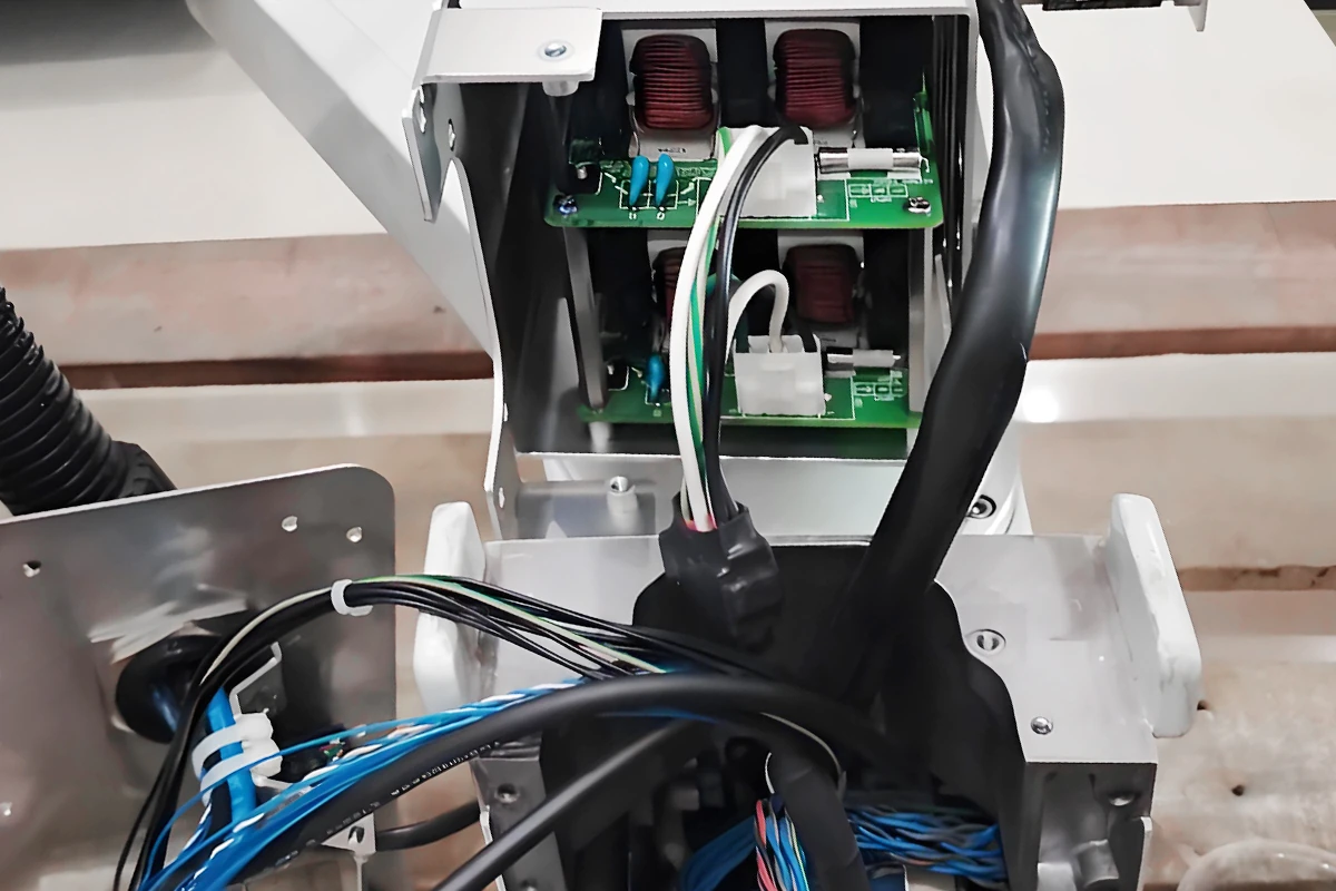 industrial robot internal wiring harness