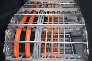 robot drag chain cable routing diagram