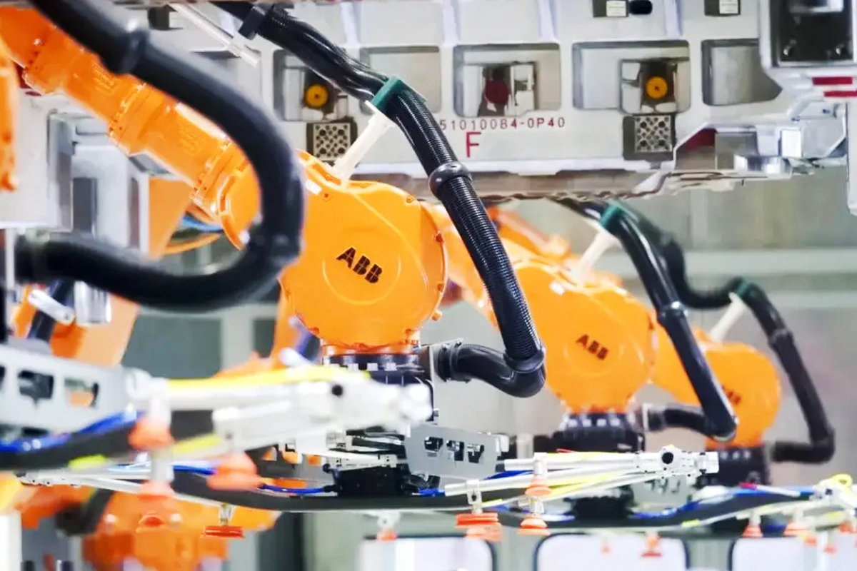 robot harness cable structure selection