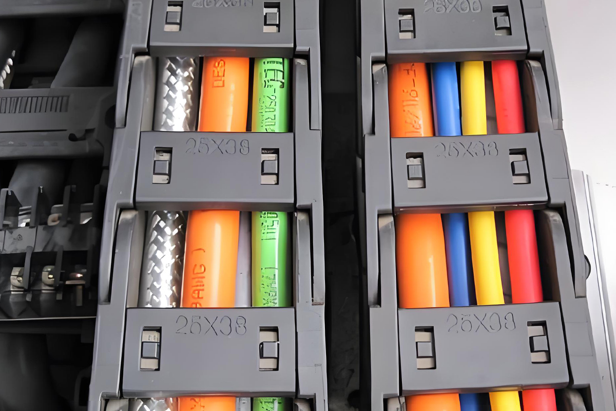 shielded cable for dynamic motion