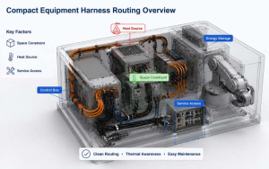 Compact Equipment Wire Harness Routing Overview .