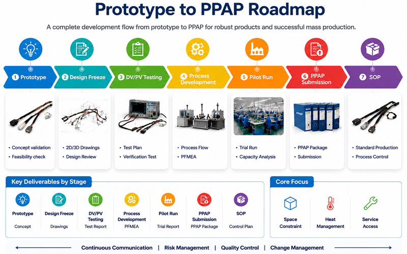 Prototype to PPAP Roadmap