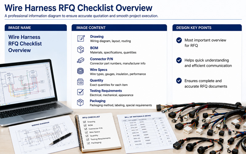 Custom Wire Harness RFQ Checklist Overview