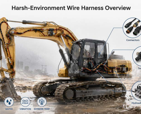 Harsh-Environment Wire Harness Overview