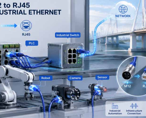 M12 to RJ45 Harness Ethernet Overview