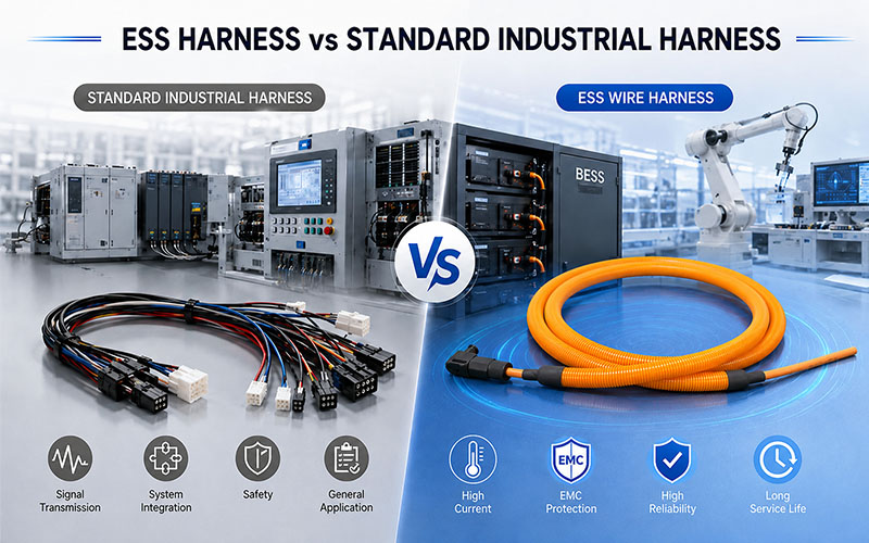 ESS Harness vs Standard Industrial Harness Comparison