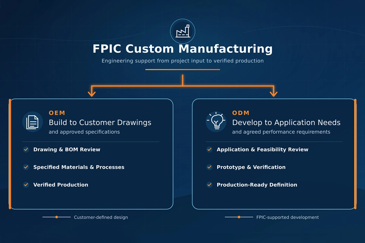 OEM and ODM Support for Custom Interconnection Projects OEM and ODM Support for Custom Interconnection Projects