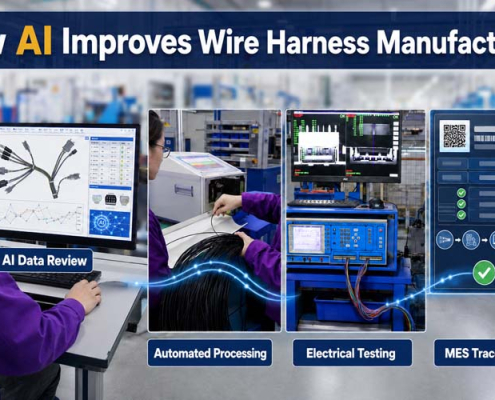 AI-assisted engineering and automated wire harness manufacturing