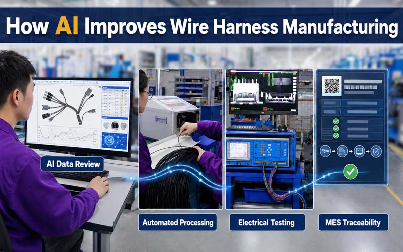 AI-assisted engineering and automated wire harness manufacturing