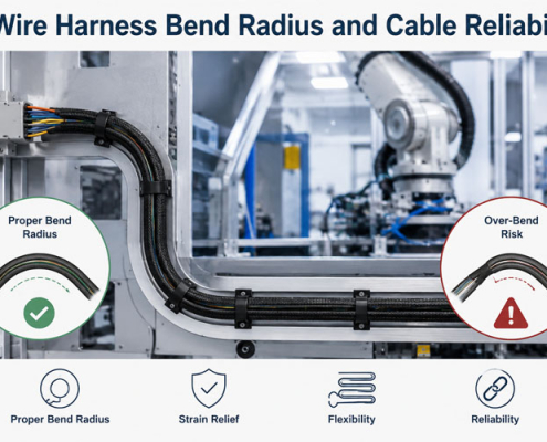 Wire Harness Bend Radius and Cable Reliability