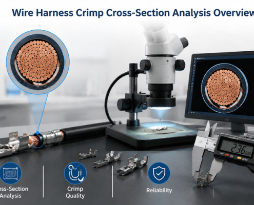 Wire Harness Crimp Cross-Section Analysis Overview
