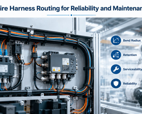 Wire Harness Routing for Reliability and Maintenance