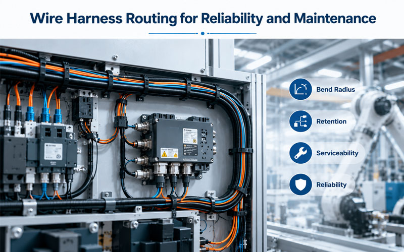 Wire Harness Routing for Reliability and Maintenance