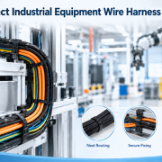 Compact Industrial Equipment Wire Harness Routing