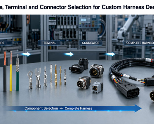 Wire, Terminal and Connector Selection for Custom Harness Design