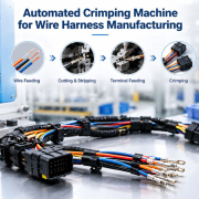 Automated Crimping Machine for Wire Harness Manufacturing