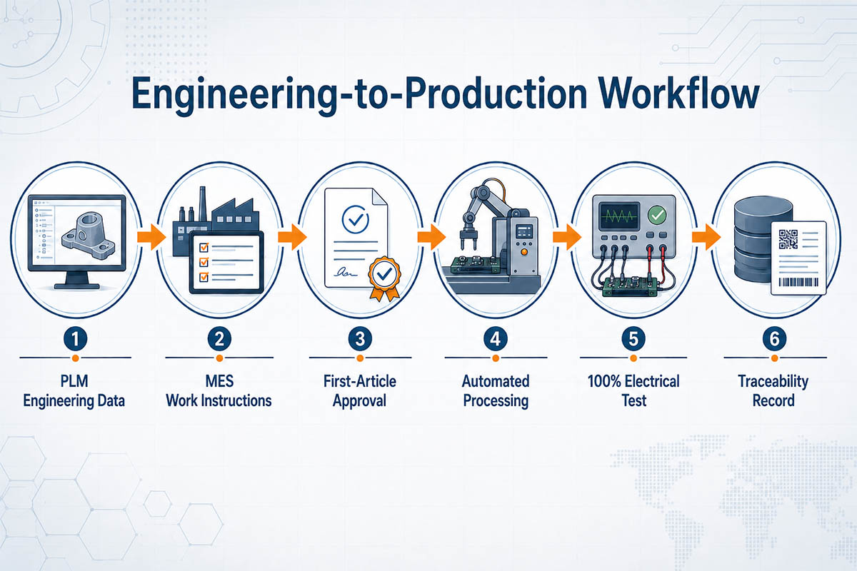 Engineering-to-Production Workflow