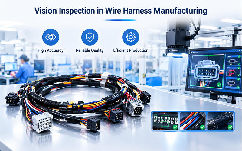 Vision Inspection in Wire Harness Manufacturing